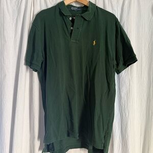 Ralph Lauren Men's Dark Green Polo Shirt